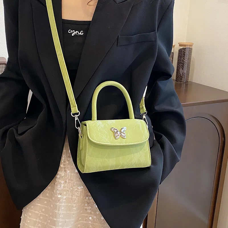 REDOO PU Shoulder Bag Regular Women's White/Pink/Green/Black-10