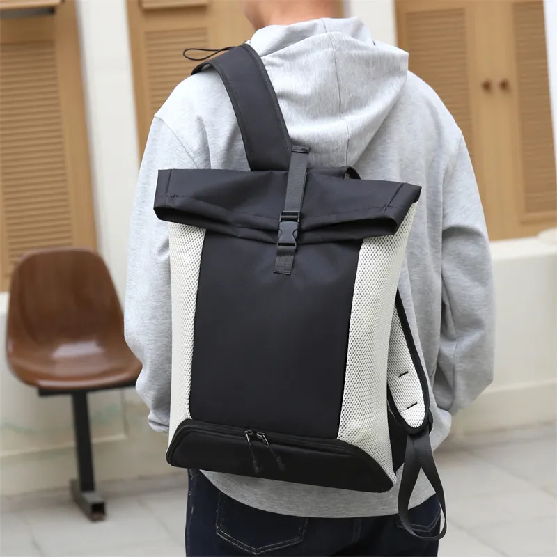 REDOO Oxford Backpack Regular Unisex Orange/Blue/Green/Dark Blue/Black-17