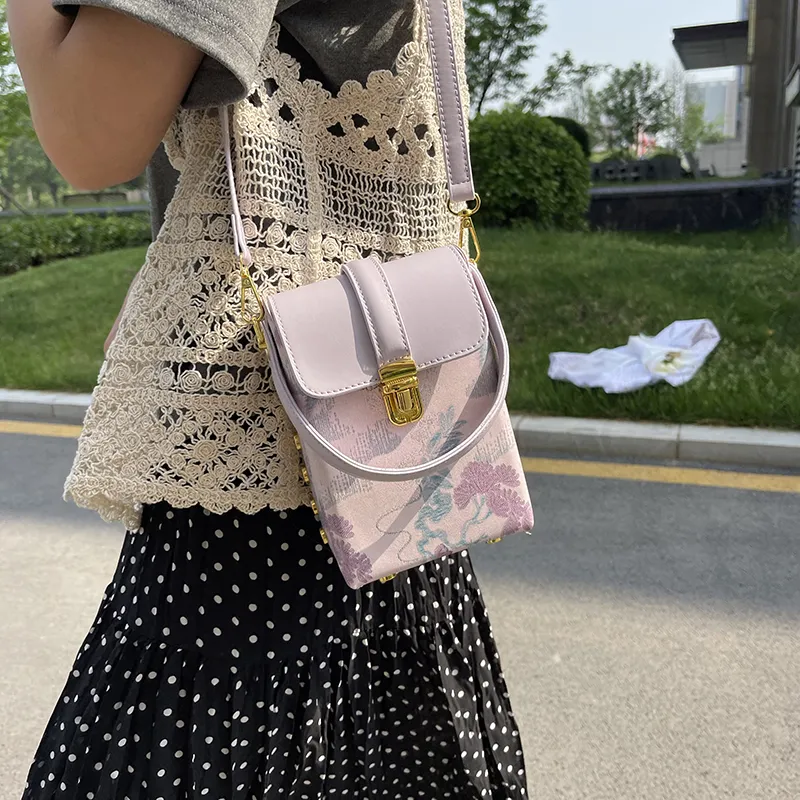 REDOO PU Shoulder Bag, Crossbody Bag, Handbag Women's Silver/Ecru/Purple/Black-8