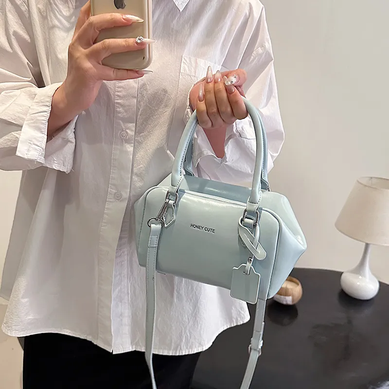 REDOO PU Shoulder Bag, Crossbody Bag, Handbag Regular Women's Cream White/Black/Blue/Pink-11