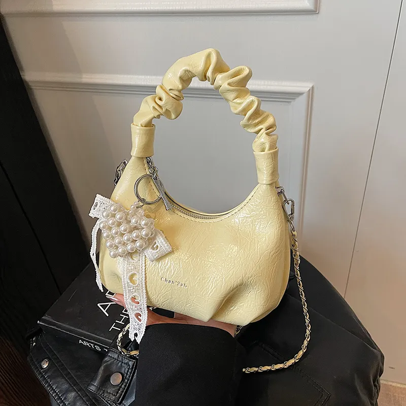 REDOO PU Handbag Women's White/Silver/Yellow/Pink/Purple/Black-5