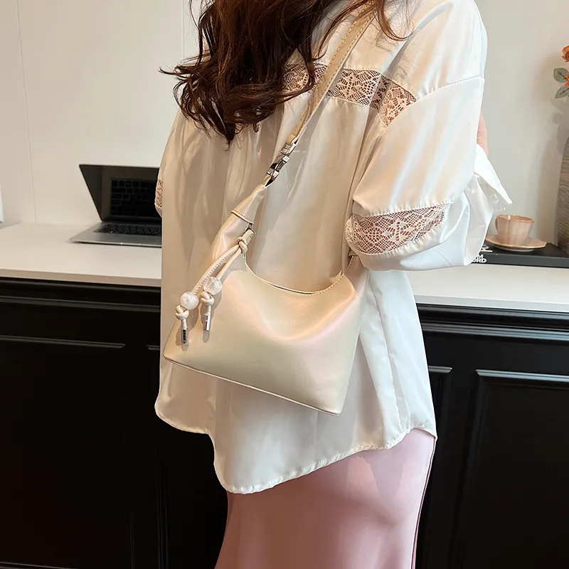 REDOO PU Shoulder Bag Women's Silver/Pearl Pink/Pearl White/Blue/Black-6