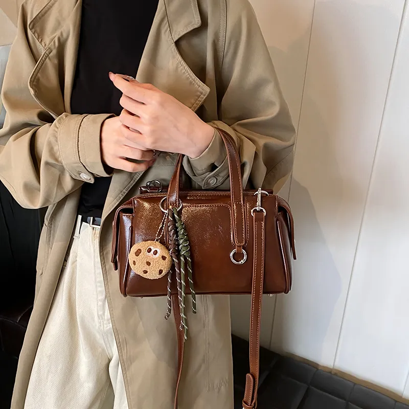 REDOO PU Crossbody Bags Handbags Regular Women's Yellow Brown/Coffee/Brown/Black/Red-35