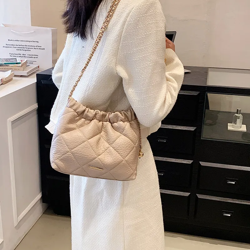 REDOO PU Crossbody Bag, Shoulder Bag Women's White/Milk Tea Apricot/Yellow/Black-8
