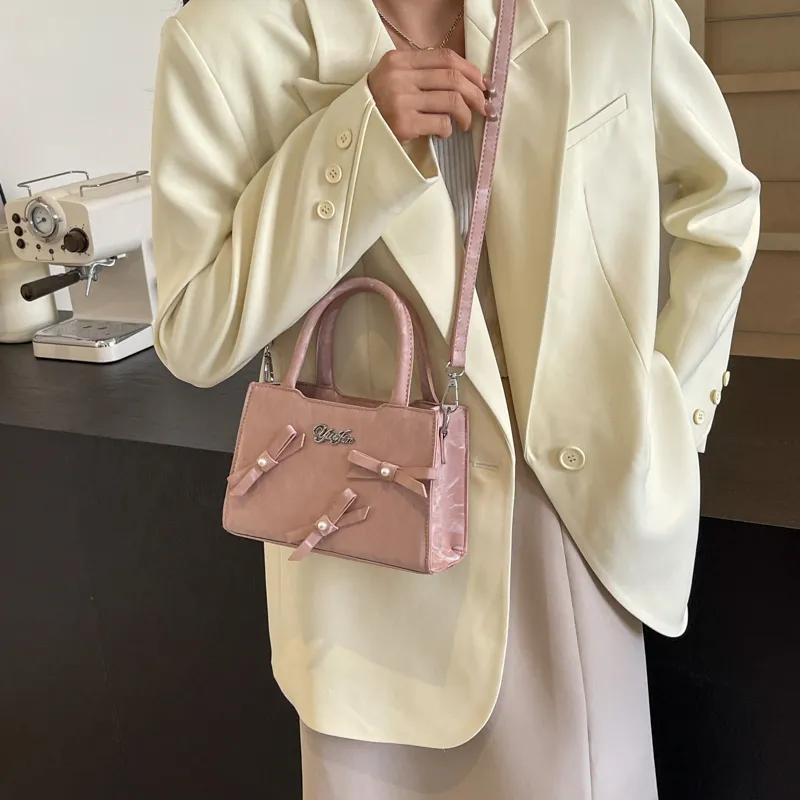 REDOO PU Shoulder Bag Crossbody Bag Handbag Regular Women's Ecru/Pink/Khaki/Black-2