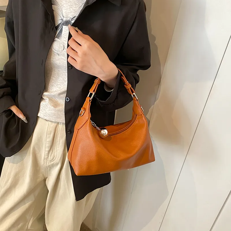REDOO Pu Shoulder Bag Women's Black/Red Khaki/Brown White-1