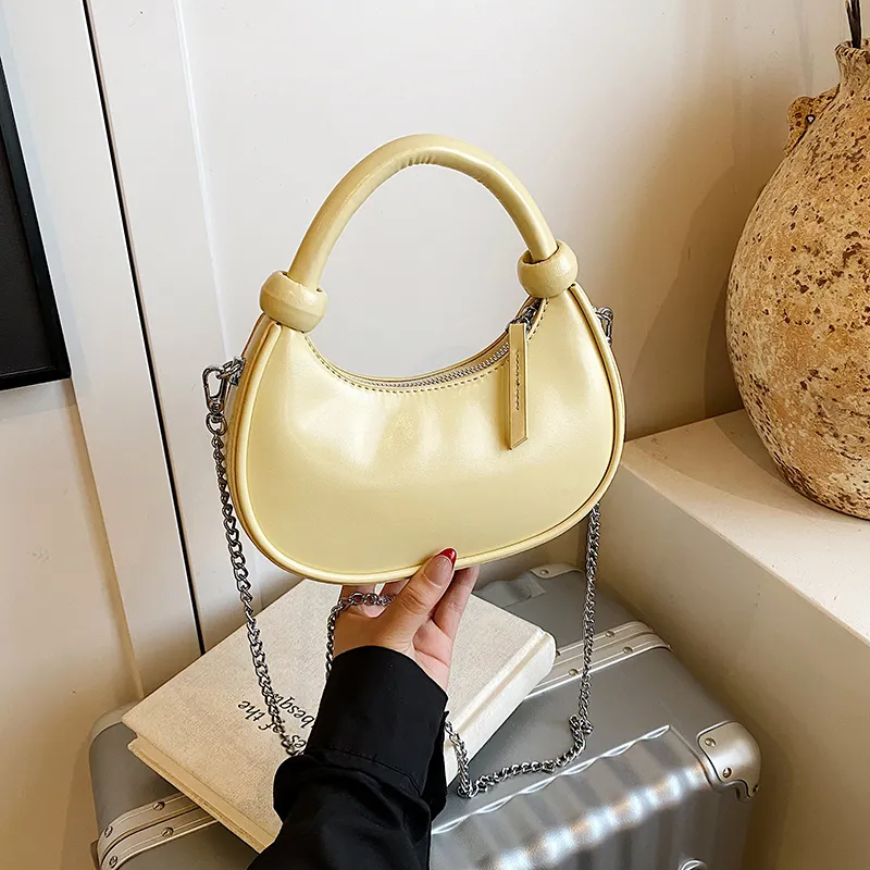 REDOO PU Handbag Women's White/Gray/Yellow/Black/Red-5