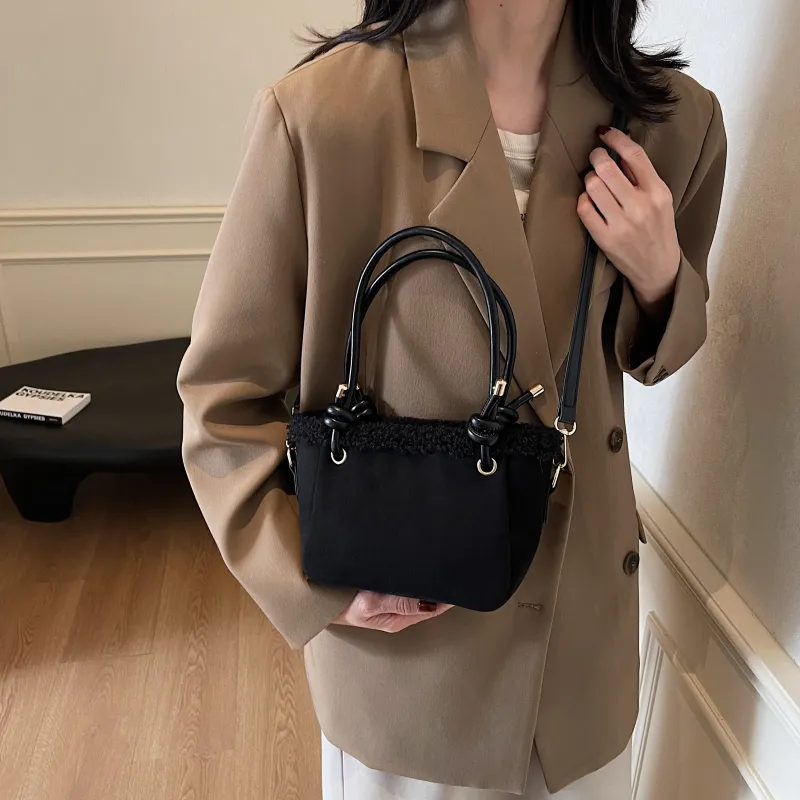 REDOO PU Shoulder Bag Crossbody Bag Handbag Regular Women's Black/Pink/Brown/Coffee-4