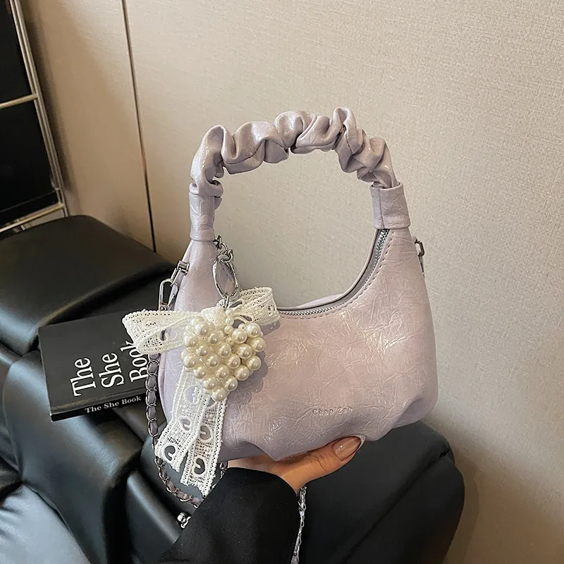 REDOO PU Handbag Women's White/Silver/Yellow/Pink/Purple/Black-9