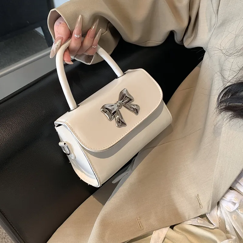 REDOO PU Shoulder Bag Crossbody Bag Handbags Regular Women's White/Silver/Black/Pink-4