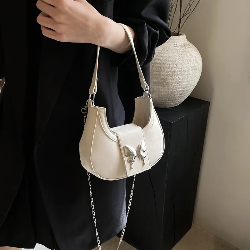 REDOO PU Shoulder Bag Crossbody Bag Regular Women's White/Black/Blue/Pink-4