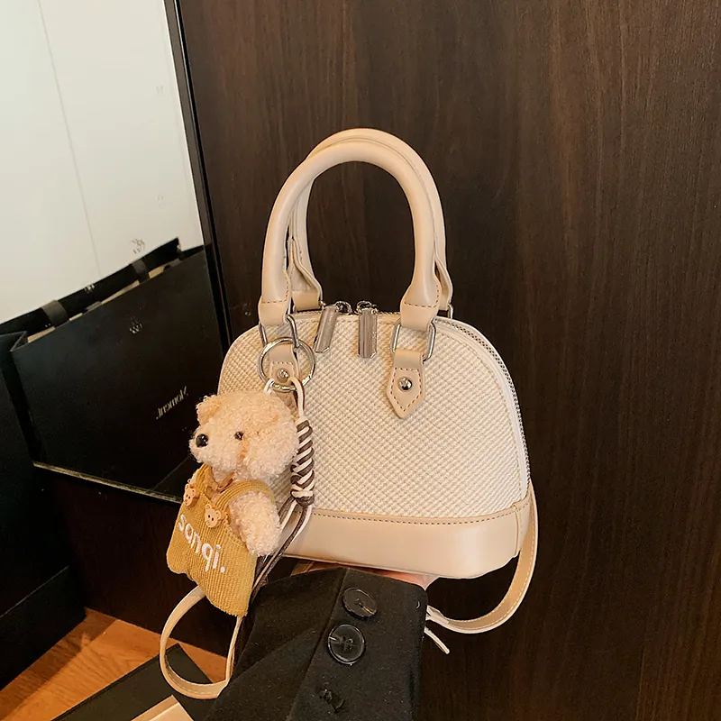 REDOO PU Handbag Women's Beige/Pink/Black/Brown/Khaki-9