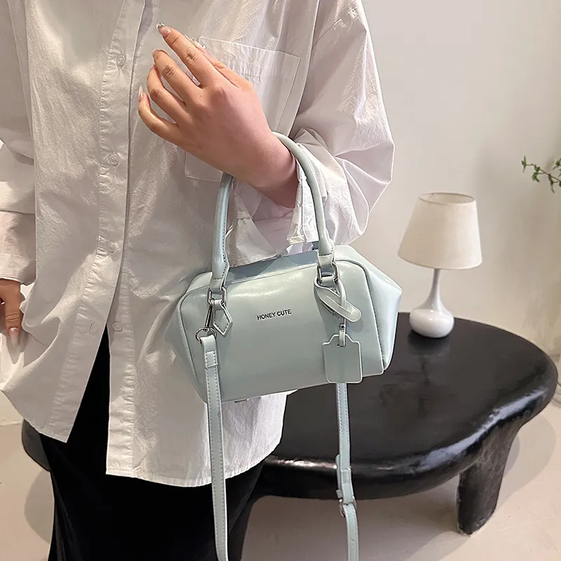 REDOO PU Shoulder Bag, Crossbody Bag, Handbag Regular Women's Cream White/Black/Blue/Pink-12