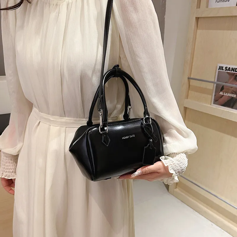 REDOO PU Shoulder Bag, Crossbody Bag, Handbag Regular Women's Cream White/Black/Blue/Pink-6