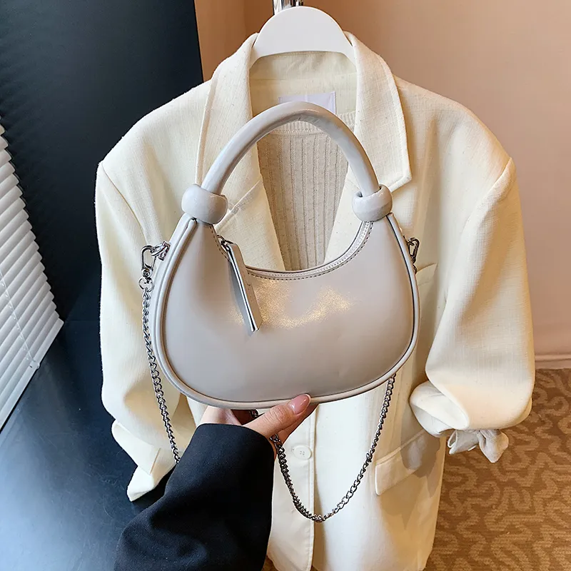 REDOO PU Handbag Women's White/Gray/Yellow/Black/Red-3