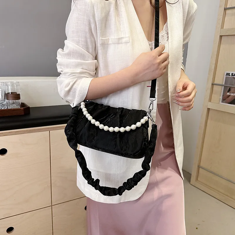 REDOO PU Shoulder Bag Women's White/Silver/Black/Pink/Green-13