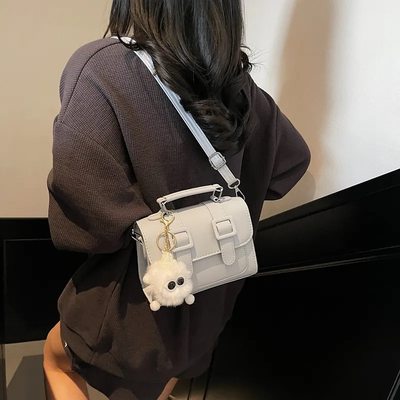 REDOO PU Handbag Regular Women's White/Black/Brown/Blue-7