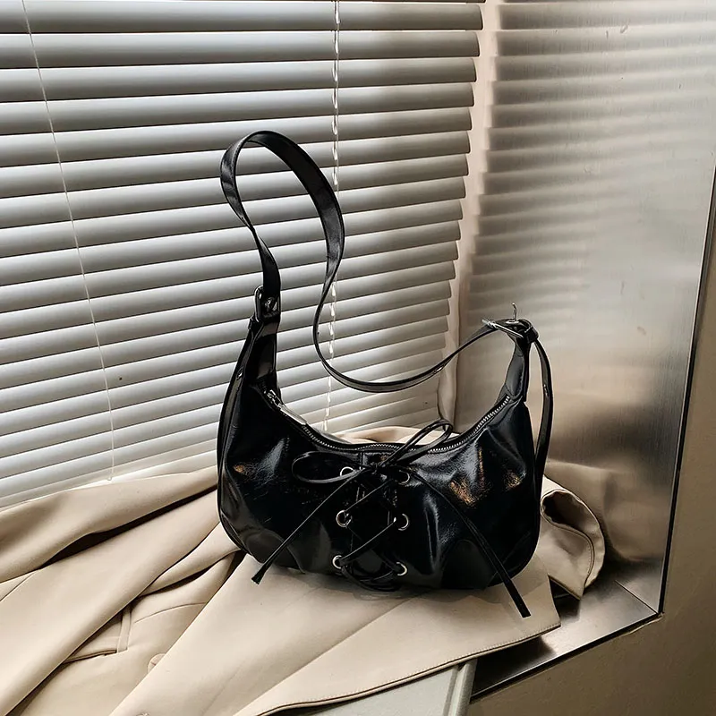 REDOO PU Shoulder Bag Women's White/Silver/Pink/Red/Black-9