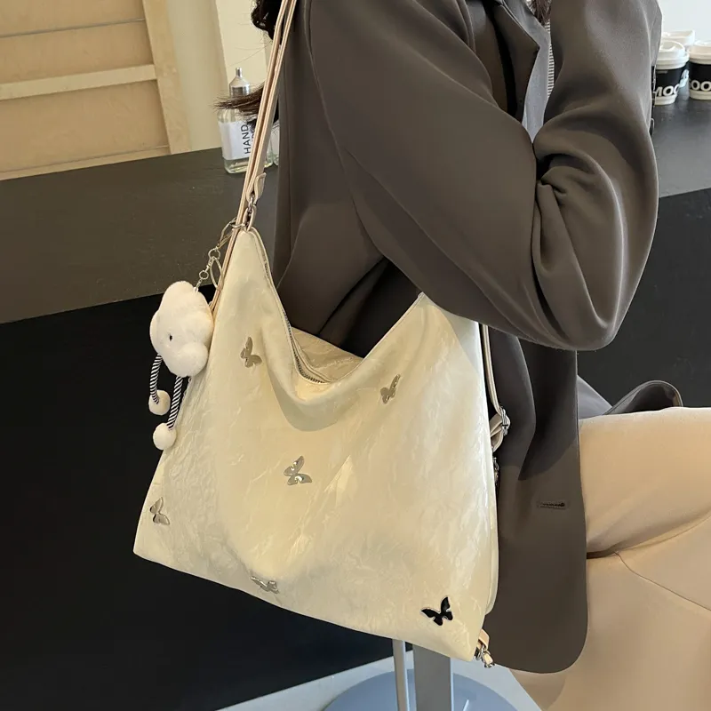 REDOO Pu Backpack On The Shoulder Regular Women's Silver/Ecru/Blue/Pink/Black-10