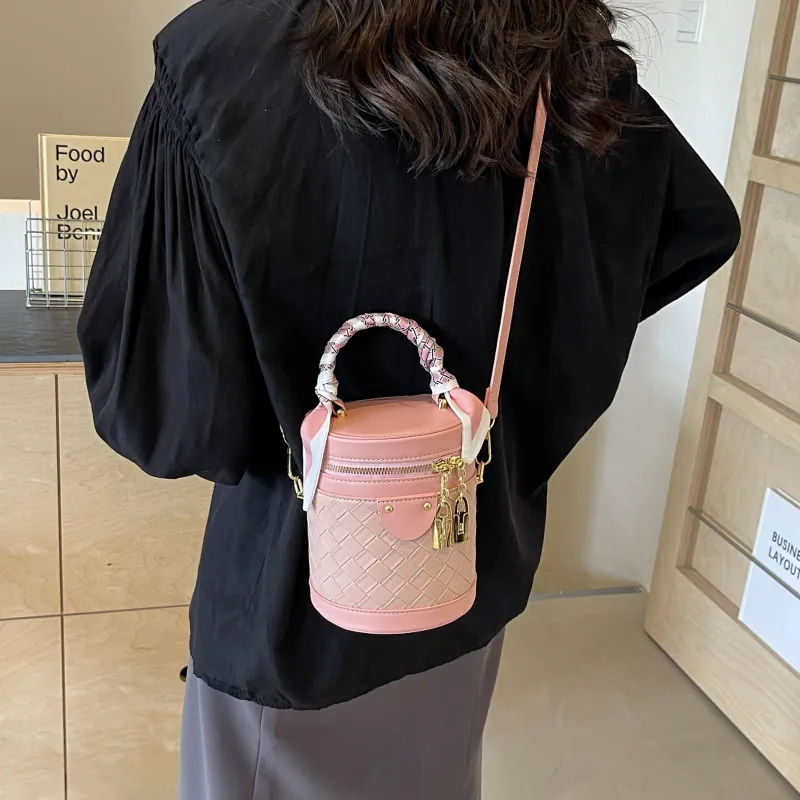REDOO PU One Shoulder Handbags Regular Women's White/Black/Blue/Pink-20
