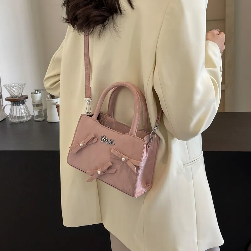 REDOO PU Shoulder Bag Crossbody Bag Handbag Regular Women's Ecru/Pink/Khaki/Black-1