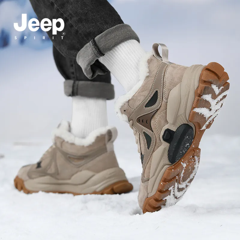 JEEP SPIRIT Snow Boots Men Sandstone-6