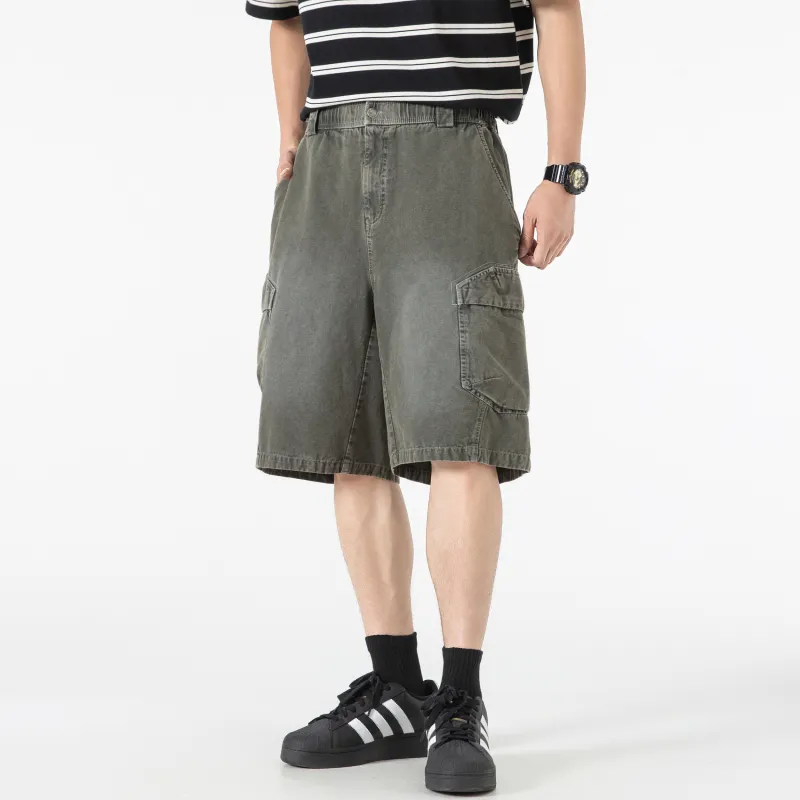 WOKXSS Denim Shorts Unisex-11