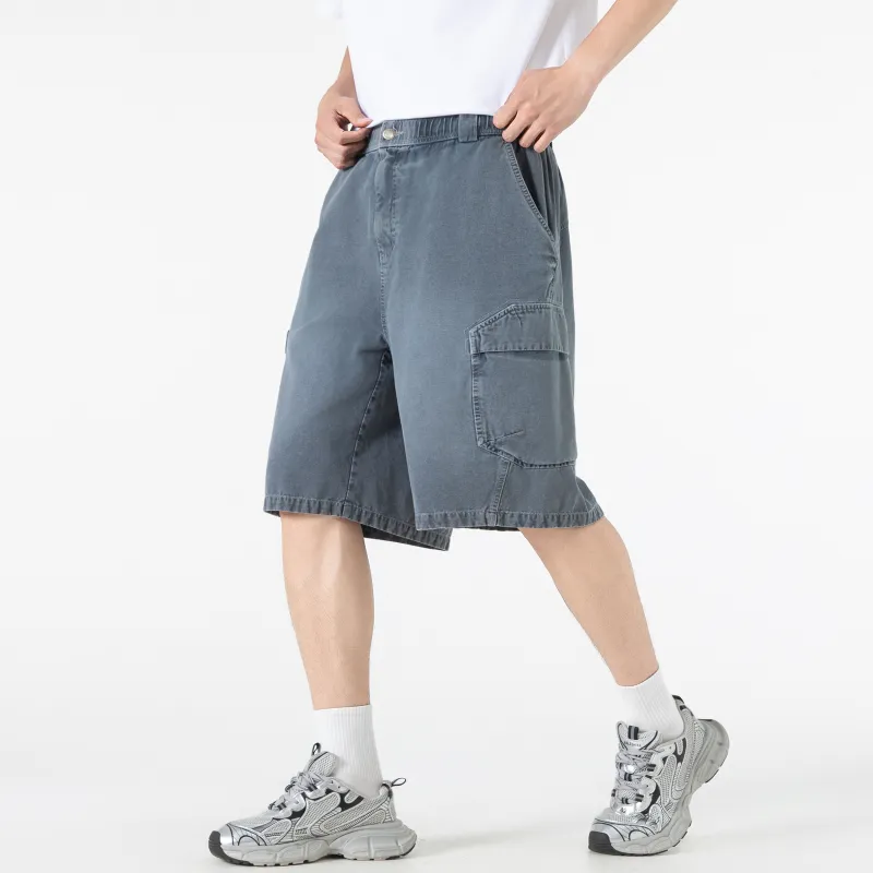 WOKXSS Denim Shorts Unisex-14