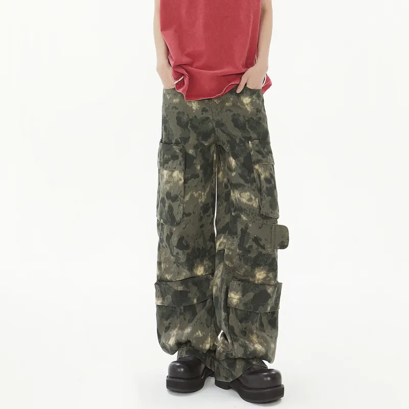 WOKXSS Cargo Pants Unisex Camouflage-5