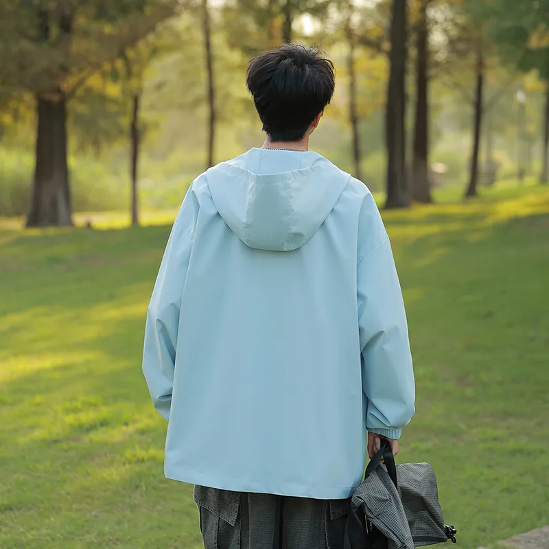 WOKXSS Waterproof And Windproof Windbreaker Jacket Unisex-6