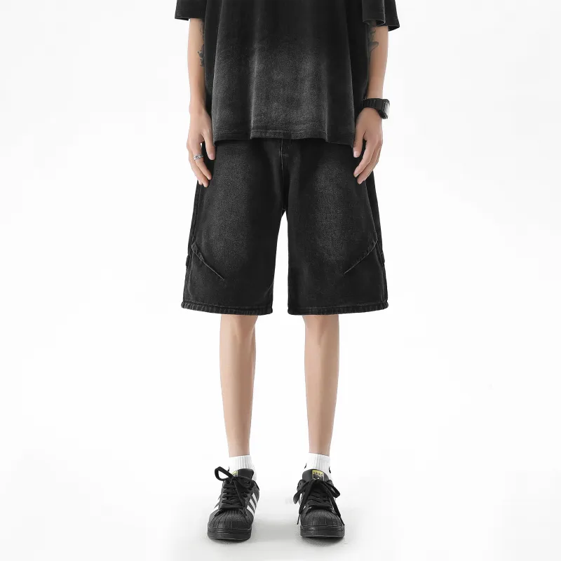 WOKXSS Denim Shorts Unisex-1