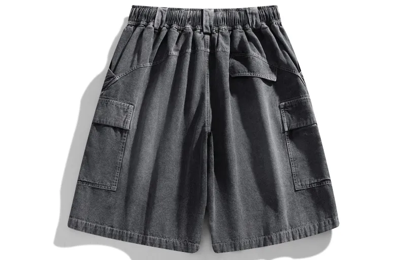 WOKXSS Denim Shorts Unisex-5
