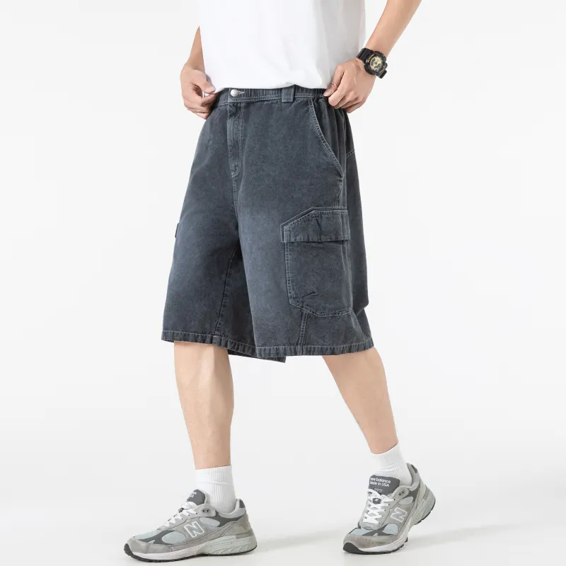 WOKXSS Denim Shorts Unisex-6