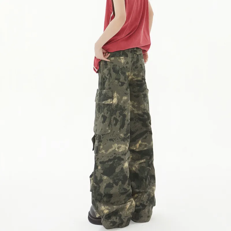 WOKXSS Cargo Pants Unisex Camouflage-4