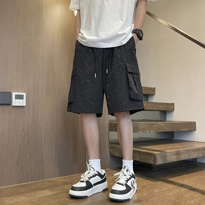 WOKXSS Casual Shorts Unisex Black-3