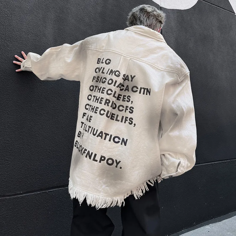 WOKXSS Denim Jackets Unisex-5
