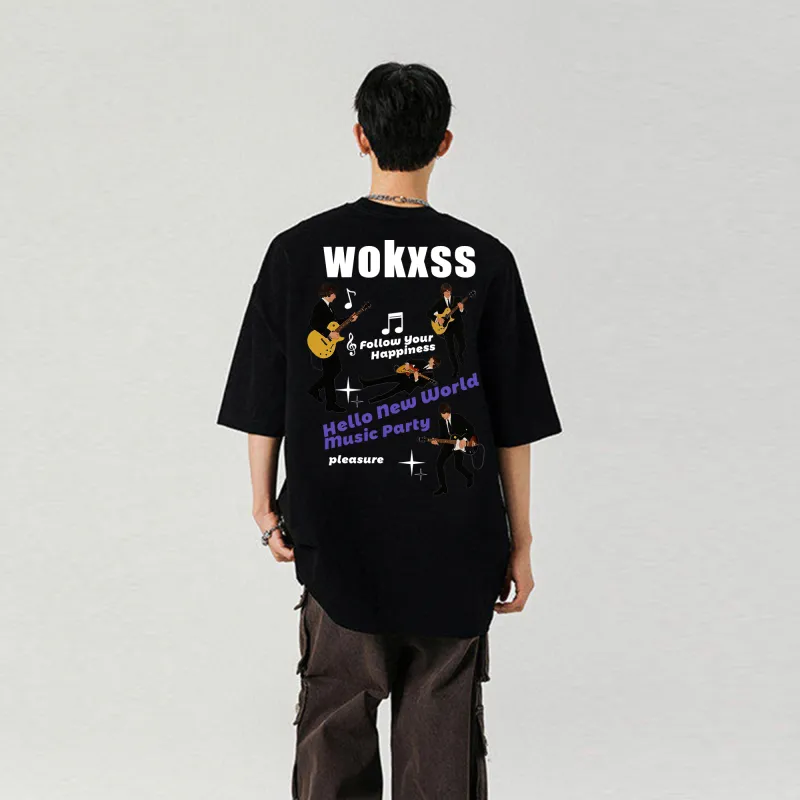 WOKXSS T Shirts Unisex-7