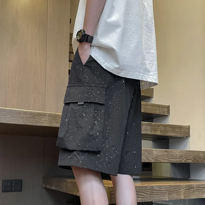 WOKXSS Casual Shorts Unisex Black-5