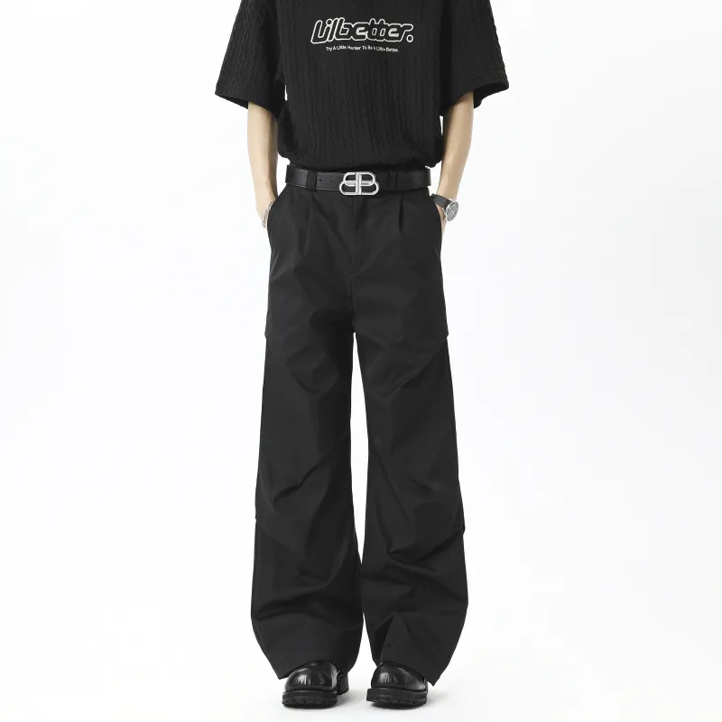 REDU Casual Pants Unisex Black-2