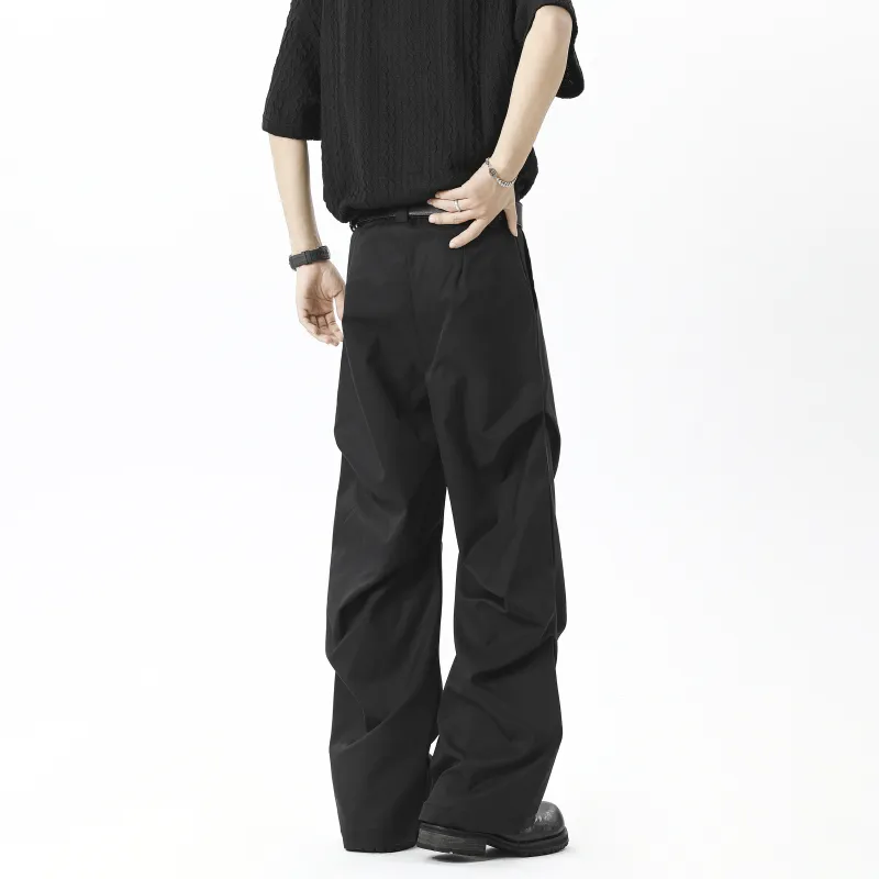 REDU Casual Pants Unisex Black-5