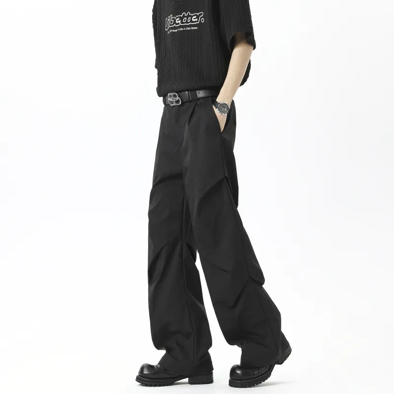 REDU Casual Pants Unisex Black-4