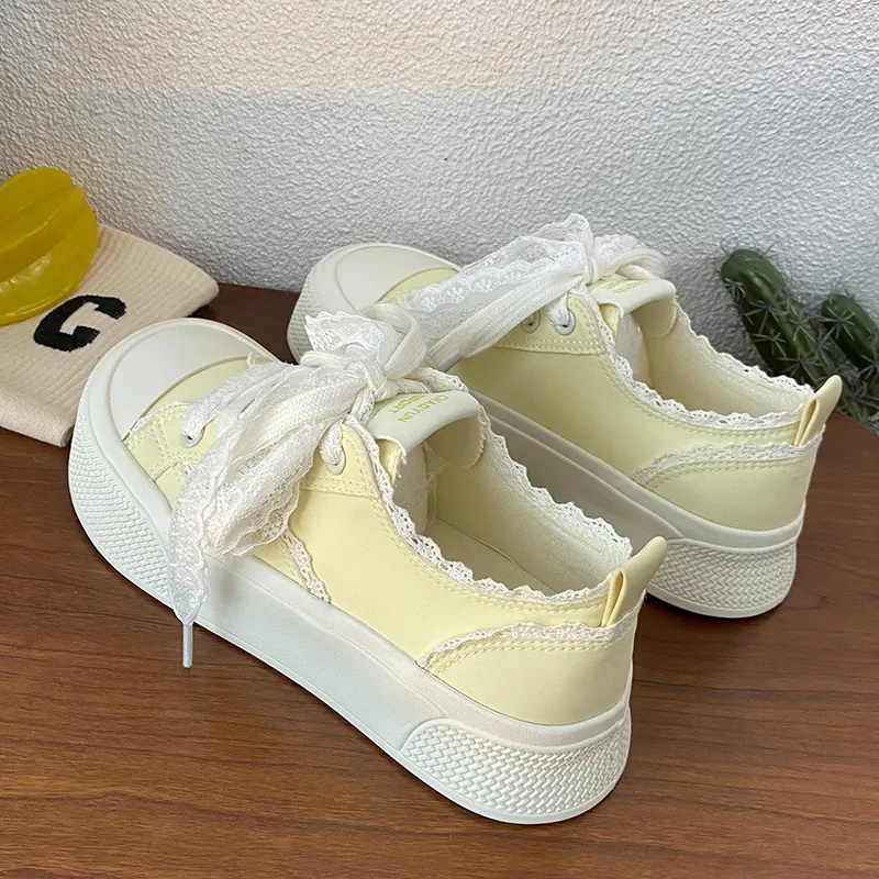 Than Than Me Slip Resistant And Breathable Low Top Skateboard Shoes Women's-16