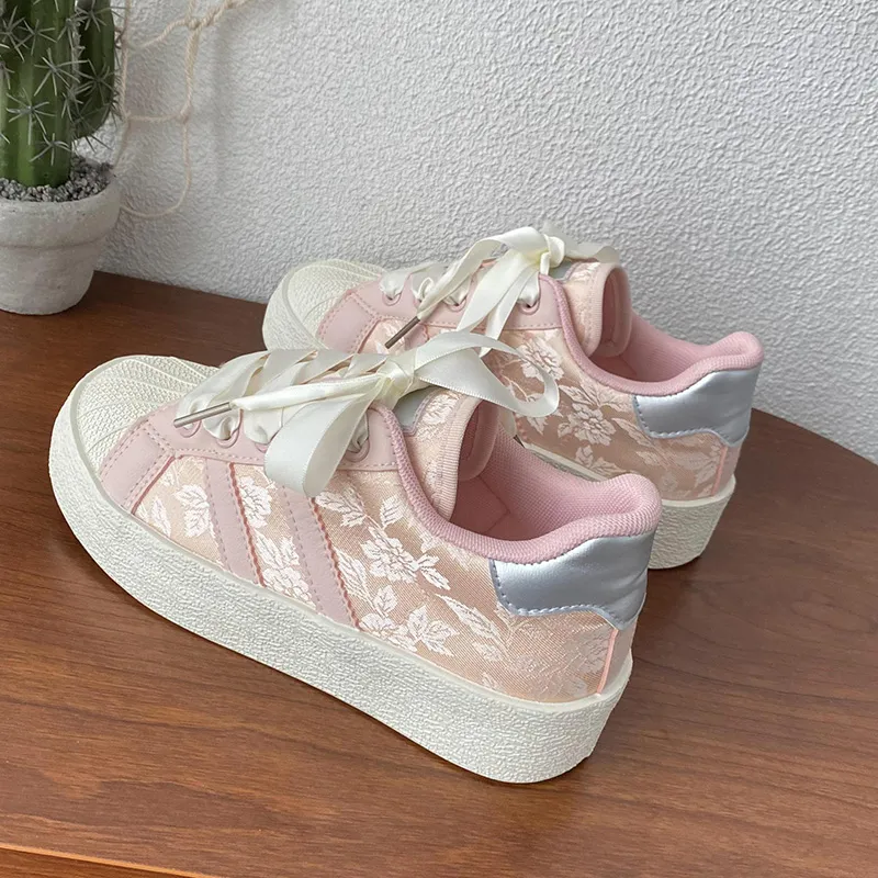 Than Than Me Slip-Resistant Breathable Low-Top Skateboard Shoes Women's-3