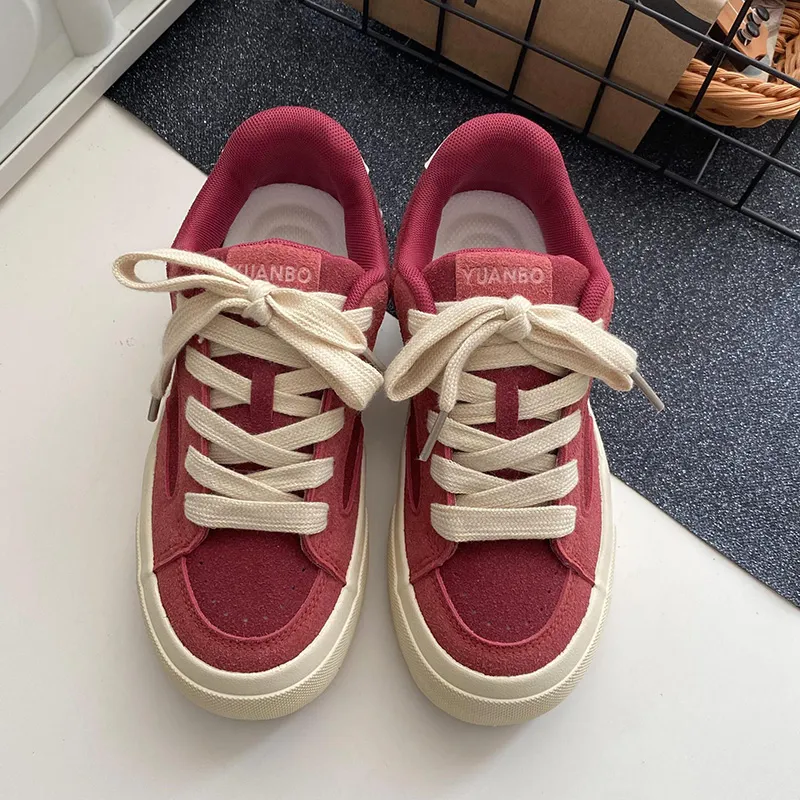Than Than Me Slip-Resistant Low-Top Skateboard Shoes Women's-9