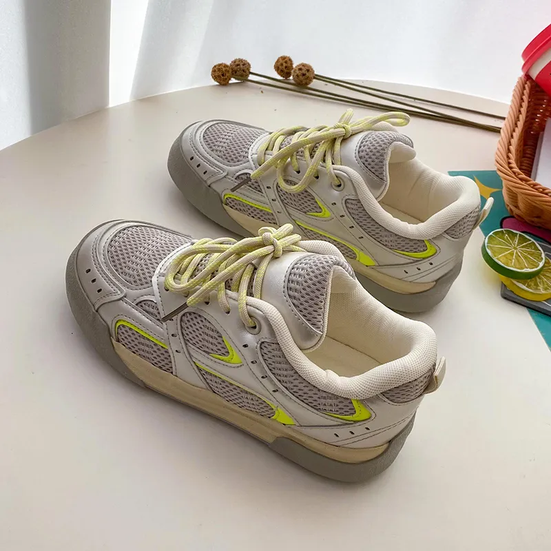 Than Than Me Slip-Resistant Breathable Low-Top Skateboard Shoes Women's-15