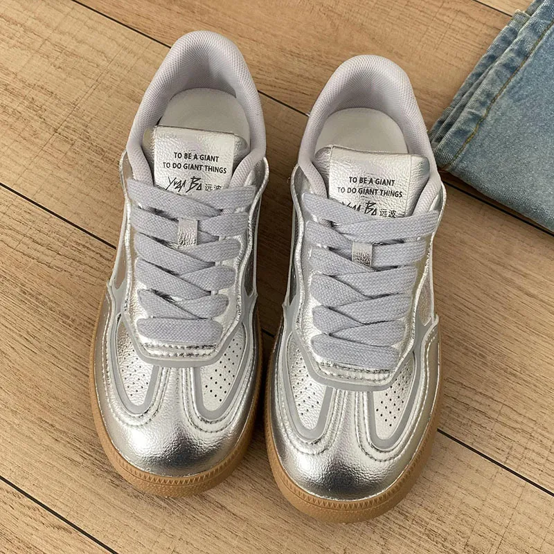 Than Than Me Slip Resistant Low Top Skateboard Shoes Women's-9