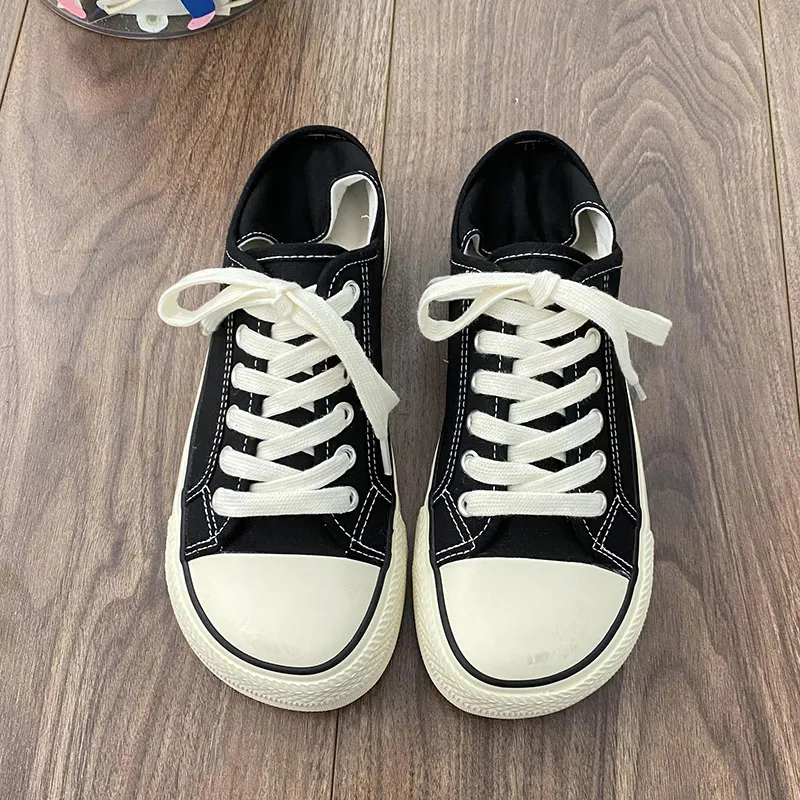 Than Than Me Slip Resistant Low Top Skateboard Shoes Women's-1