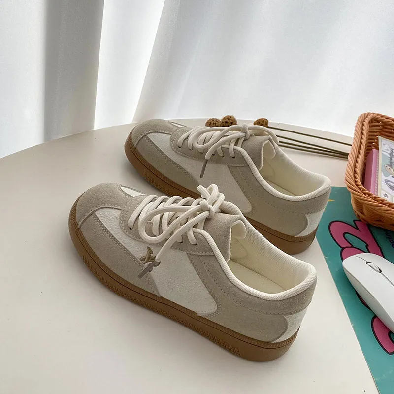 Than Than Me Slip Resistant Low Top Skateboard Shoes Women's-3