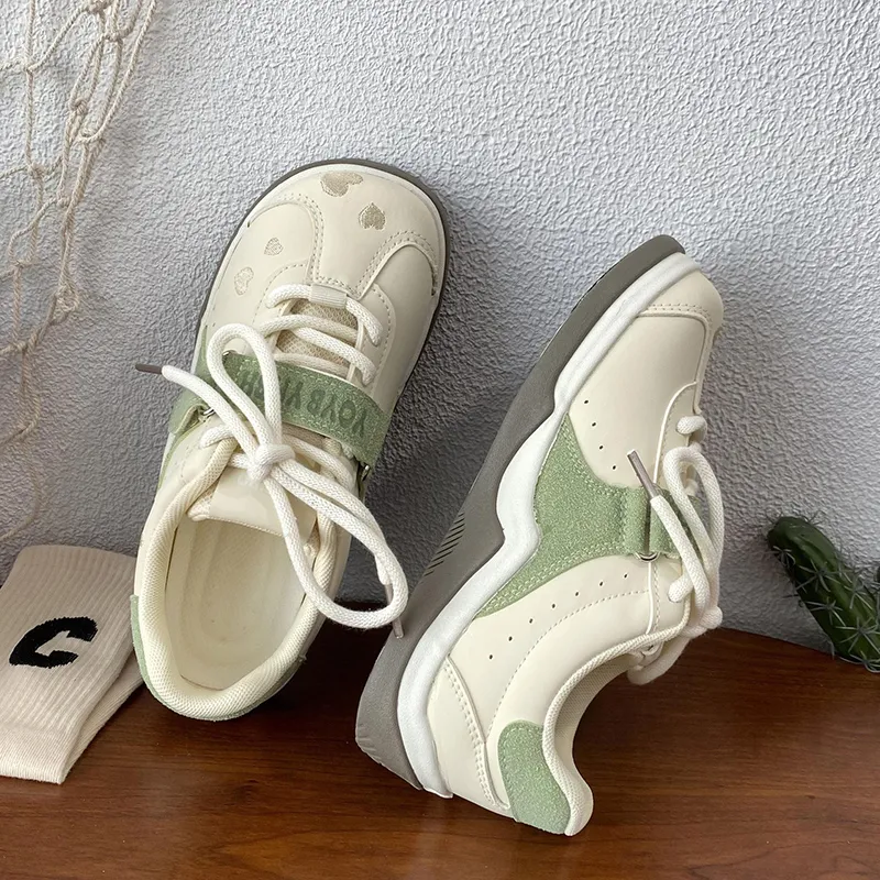 Than Than Me Slip Resistant Low Top Skateboard Shoes Women's-2