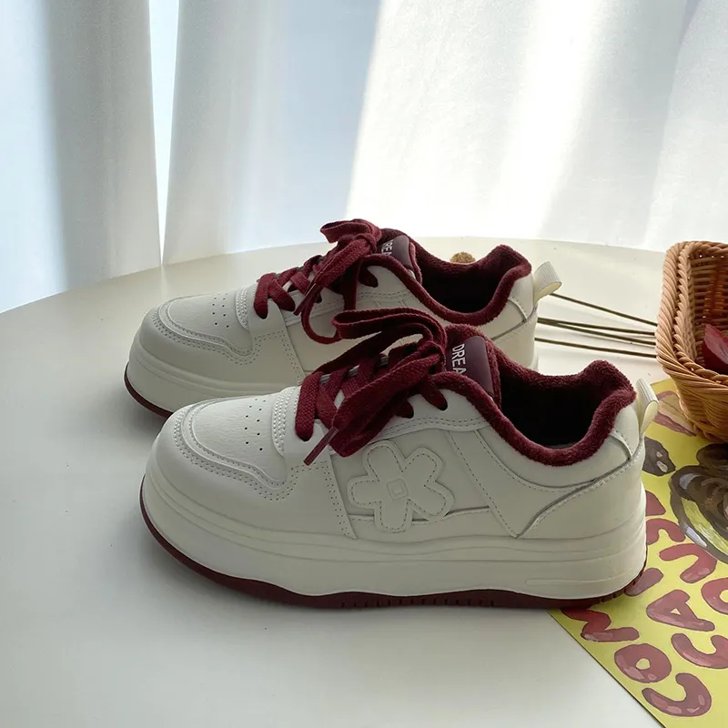 Than Than Me Warm Low-Top Skateboard Shoes Women's-6